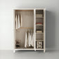 MDF Dressing 190x50x120 cm - White