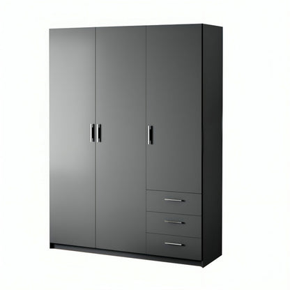 Wardrobe 190x50x140 cm - Black