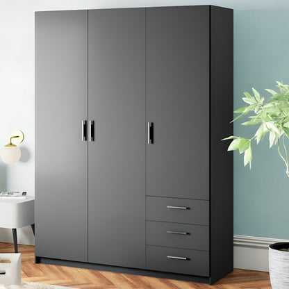 Wardrobe 190x50x140 cm - Black