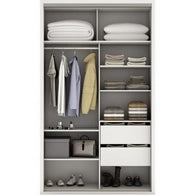 European Union Wood Dressing White - 100 x 200 x 40 cm
