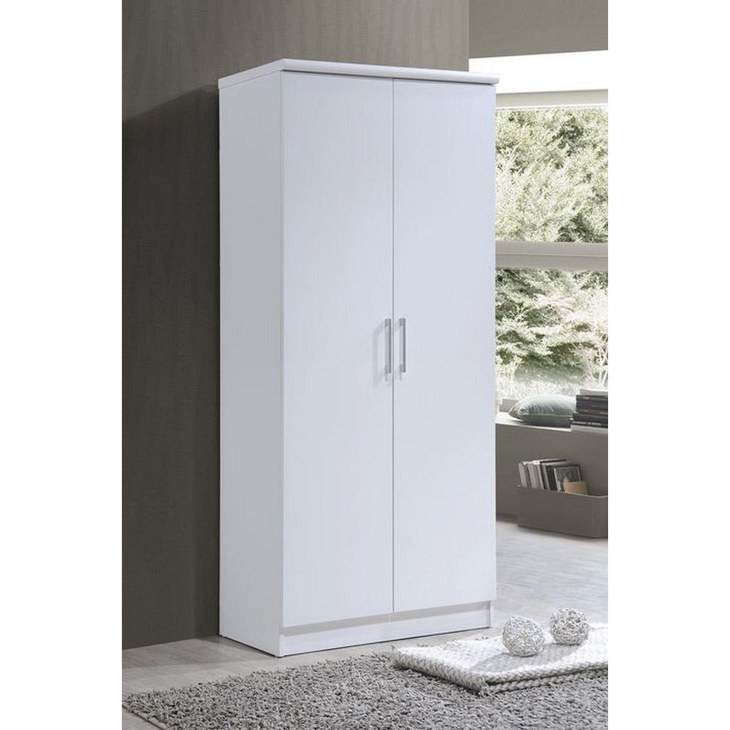 European Union Wood wardrobe Shutter White - 200x80x40 cm