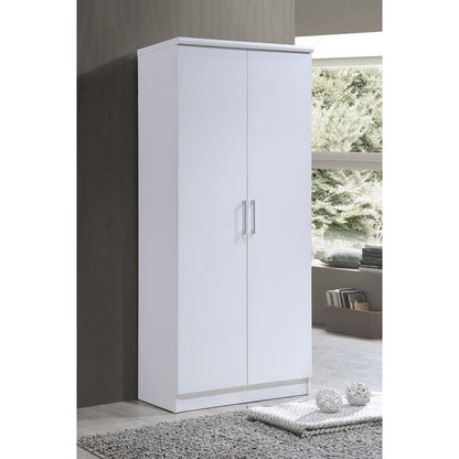 European Union Wood wardrobe Shutter White - 200x80x40 cm