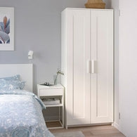 European Union Wood wardrobe Shutter White - 200x70x42 cm
