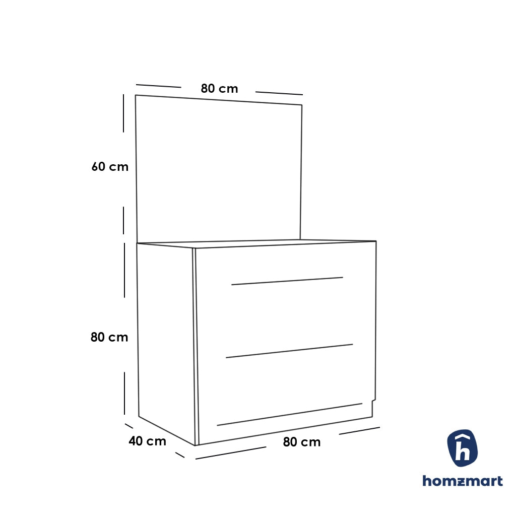 European Union Wood Bedroom 5 Pieces - Biege