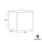 European Union Wood Bedroom Set 5 pieces - White