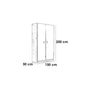 European Union Wood Bedroom 4 Pieces - Beige and White