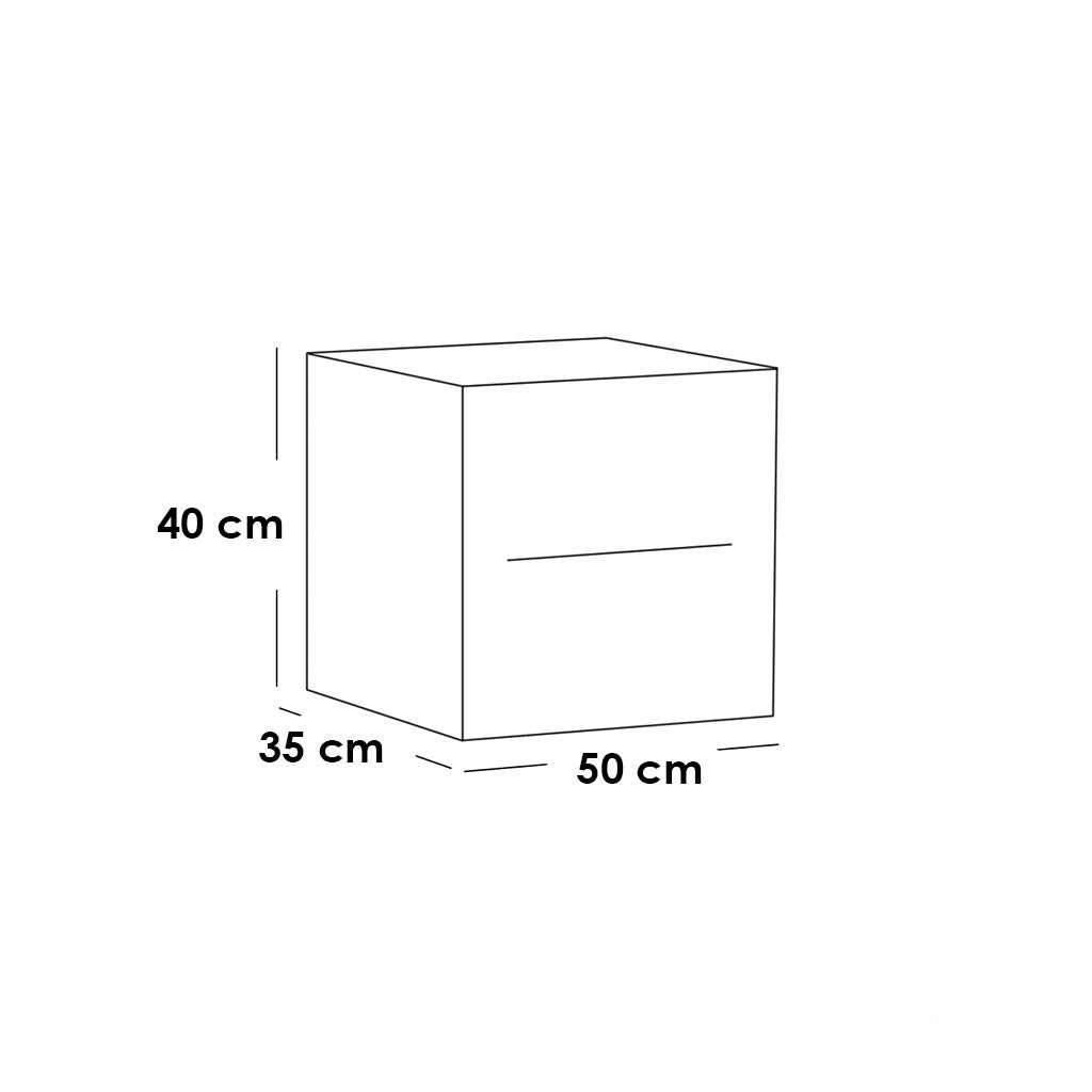 European Union Wood Bedroom 4 Pieces - Beige and White