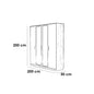 European Union Wood Bedroom 4 Pieces - Beige